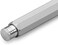 Kaweco Sketch Up Satin Chrome 5.6mm 5B Lead Mechanical Pencil - Solid Metal Octagonal Eight Edge Design, 10.3 cm Retractable, Refillable, Silver