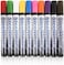 Rainbow Chalk Markers Limited Steel Writer Marker - White - Metallic Marker For Writing And Drawing On Steel And Other Metals, Wet Erasable