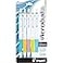 Pilot Acroball PureWhite Retractable Advanced Ink Ball Point Pens; Fine Point, Black Ink, Silver Accents 2-Pack (31895) Ultra-Smooth Writing, Smear-Resistant Advanced Ink for Skip-Free Lines