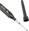 FastCap Long Nose Permanent Marker with Wide Chisel Point for Tool Foam Tracing - Perfect for Contractors and Technicians - Black, Bold 3mm Tip, Thin 1 mm Tip - 80553