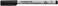 STAEDTLER 316 9 Lumocolor Non Permanent Pen, Fine 0.6 mm Black Pack of 10, 316-9 VE, 10 Count (Pack of 1)