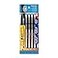 Promarx Kittrich Corporation Tc Ball Pro Grip Stick Pen, 1.0 mm, Black Ink, 6-Count (BP64-KF1P06-48)