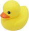 MYLIFEUNIT 4 inch Yellow Rubber Bath Ducks for Child