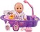 Liberty Imports Little Baby 13" Bathtime Doll Bath Set   Real Working Bathtub with Detachable Shower Spray for Kids Play