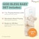 Tickle &amp; Main Baby Baptism Gift Set with Praying Musical Lamb and Prayer Book in Keepsake Box for Christening Boys and Girls