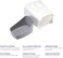 Ubbi Freestanding Bath Toy Organizer Bath Caddy with Removable Drying Rack Bin and Scoop for Toddlers and Baby, Gray