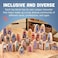 Constructive Playthings Wooden Community Helpers, Diverse Citizens &amp; Careers, Use with Building Blocks, Creative Play, Social Emotional Learning Toy, Long-Lasting, Toddler Toys for 3 Years &amp; Up