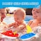 FUN LITTLE TOYS Bath Boat Toy, Pool Toy, 3 PCs Yacht, Speed Boat, Sailing Boat, Aircraft Carrier, Bath Toy Set for Baby Toddlers, Birthday Gift for Kids