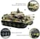 cheerwing 1:72 German Tiger I Panzer Tank Remote Control Mini RC tank with Sound, Rotating Turret and Recoil Action When Cannon Artillery Shoots (Vary Colors)