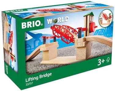 BRIO Lifting Bridge Red One Size 33757