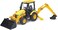 Bruder JCB Midi Cx Backhoe Loader, Yellow/Black, 168 x 411 x 122 mm
