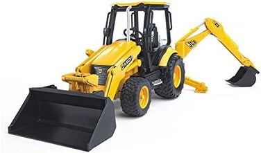 Bruder JCB Midi Cx Backhoe Loader, Yellow/Black, 168 x 411 x 122 mm