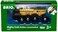 BRIO World Mighty Gold Action Locomotive Battery Powered Toy Train for Kids Age 3 Years Up - Wooden Railway Set Add On Accessories