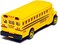 KinsFun Die Cast Mini Pull Back School Bus (12 Pieces, 2&frac12;in, Yellow)