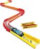 Hot Wheels Toy Car Track Set, Track Builder Unlimited Playset Premium Curve Pack, 16 Component Parts &amp; 1:64 Scale Vehicle