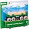 BRIO World Lumber Loading Wagon Train for Kids Age 3 Years Up - Compatible with Most Railway Sets and Accessories
