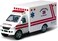 Kinsmart Rescue Team Ambulance, White - 5259D - 5" Diecast Model Toy Car