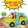 Liberty Imports Multifunctional Take Apart Toy Tool Truck With Electric Drill and Power Tools, Lights and Music, Bump and Go Action