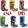 haomsj Mini Coke Can Speed Rc Radio Remote Conrtol Micro Racing Car with Led Lingts Toys Kids Gift