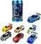 haomsj Mini Coke Can Speed Rc Radio Remote Conrtol Micro Racing Car with Led Lingts Toys Kids Gift