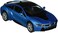 KiNSMART BMW i8 1:36 Scale Super Car, Blue
