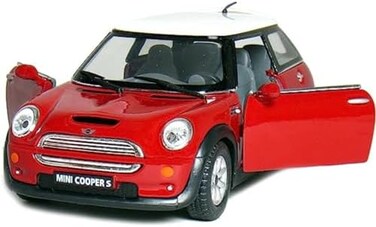 Kinsmart 5" Die-cast Mini Cooper S 1/28 Scale (Red).