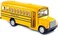 KinsFun 6" Die Cast Long-Nose School Bus with Pull-Back Action and Open-able Doors
