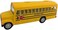KinsFun 6" Die Cast Long-Nose School Bus with Pull-Back Action and Open-able Doors