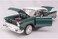 Motor Max 1957 Chevy Bel Air, Green - Showcasts 73228 1/24 scale Diecast Model Toy Car