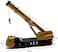 EMART Kids Alloy Die-cast Model Toy Engineering Heavy Crane Truck Vehicle Car Simulation Miniature 1:55, Yellow