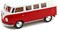 Kinsmart 1962 VolksWagen Classical Bus 1/32 Red