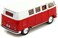 Kinsmart 1962 VolksWagen Classical Bus 1/32 Red