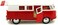 Kinsmart 1962 VolksWagen Classical Bus 1/32 Red