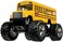 KinsFun 5" Monster School Bus Pull-Back Toy