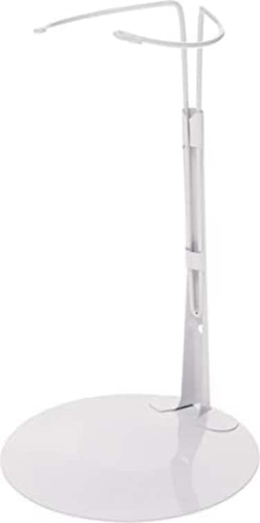 カイザー Kaiser Doll Stand 3101 - White Doll Stand for 15" to 20" chubby-waisted Dolls