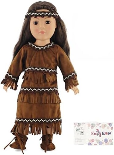 Emily Rose 18 Inch Doll Clothes/clothing Fits American Girl &ndash; Native