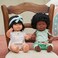 Miniland Miniland31056 Baby Doll Asian Girl W/O Underwear, Multi-Color