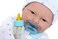 JC Toys Caucasian 20-inch Large Soft Body Baby Doll   - La Baby   Washable  Removable Blue Outfit w/Hat and Pacifier  For Children 2 Years +