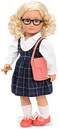 اور جينيريشن ملابس مثالية - زي مدرسي انيق فاخر للدمى مقاس 18 انش مع لوازم الفصل الدراسي - مجموعة ملابس واكسسوارات من 8 قطع
