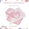 Emily Rose 18 Inch Doll Accessories   Reversible Pink Heart Print Ruffled Bedding Set with Comforter, 3 Pillows and Sheet   Fits American Girl Dolls