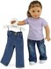 Emily Rose 18-inch Doll Furniture   Wooden Doll Clothes Hangers for Closets Armoires   Fits 18" American Girl Dolls