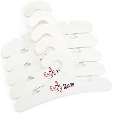 Emily Rose 18-inch Doll Furniture   Wooden Doll Clothes Hangers for Closets Armoires   Fits 18" American Girl Dolls