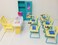 gloria Dollhouse Furniture Classroom Play Set