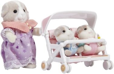 كاليكو كريترز عربة اطفال مزدوجة من باتي اند بادن