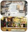 Flever Dollhouse Miniature DIY House Kit Creative Room With Furniture and Cover for Romantic Valentine's Gift(Happy Corner)
