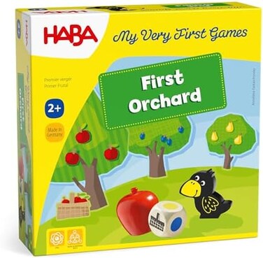 HABA My Very First Games - First Orchard Cooperative Board Game for 2 Year Olds (Made in Germany)