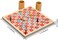 Yellow Mountain Imports Wooden Snakes and Ladders   Ludo Game Set, Reversible, 2 Games in 1