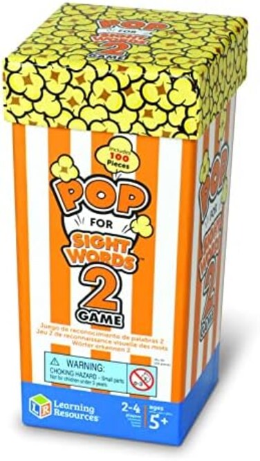 Learning Resources Pop For Sight Words 2 Game, Ler8630