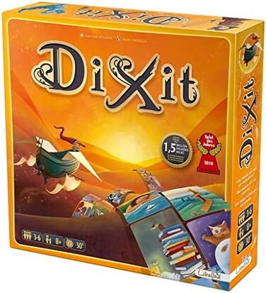 Libellud Dixit Board Game   Storytelling Game for Kids and Adults   Fun Family Board Game   Creative Kids Game   Ages 8 and up   3-6 Players   Average Playtime 30 Minutes   Made by