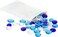 Maple Landmark Mancala Stones - Tabletop Game - Game - Mancala Game - Ages All - 50 Glass Stones, Drawstring Pouch